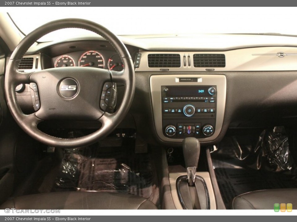 Ebony Black Interior Dashboard for the 2007 Chevrolet Impala SS #79037254