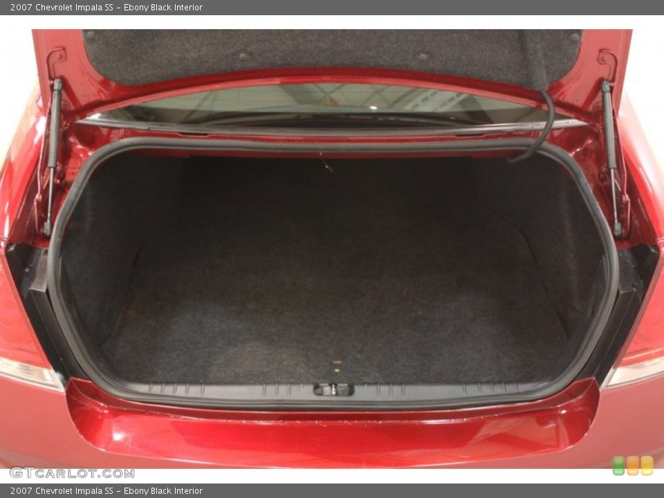 Ebony Black Interior Trunk for the 2007 Chevrolet Impala SS #79037269