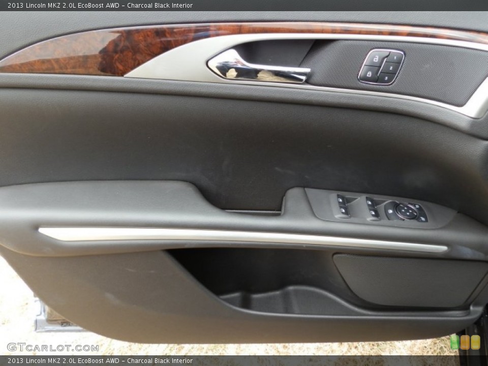 Charcoal Black Interior Door Panel for the 2013 Lincoln MKZ 2.0L EcoBoost AWD #79040377