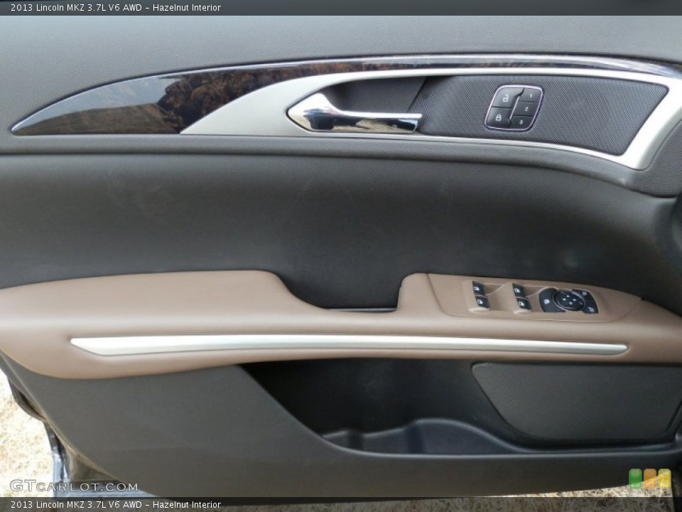 Hazelnut Interior Door Panel for the 2013 Lincoln MKZ 3.7L V6 AWD #79040626