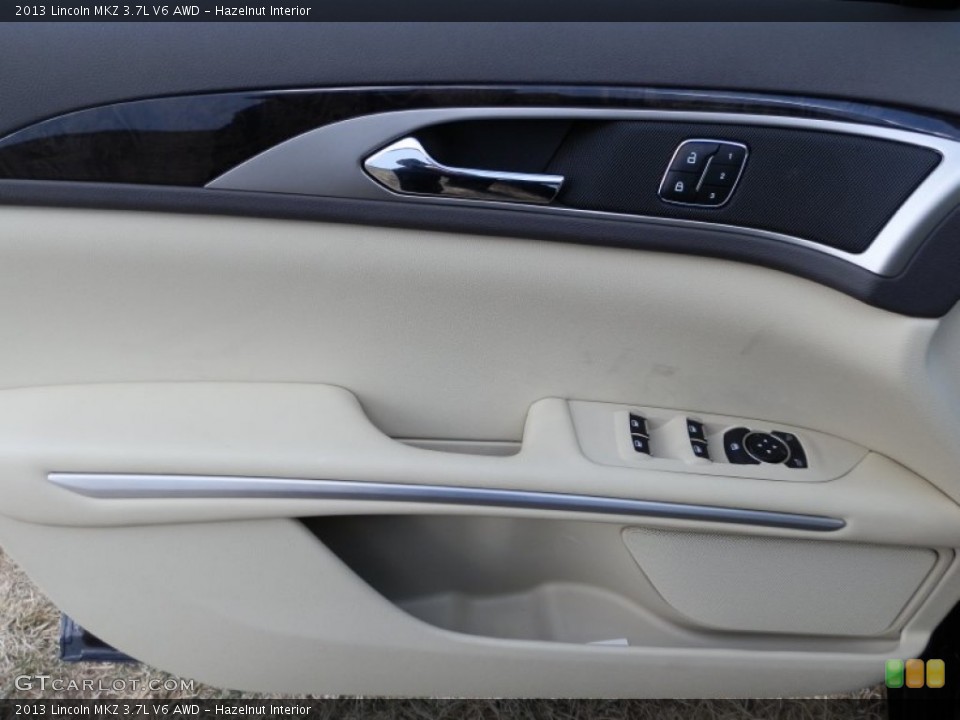 Hazelnut Interior Door Panel for the 2013 Lincoln MKZ 3.7L V6 AWD #79040698