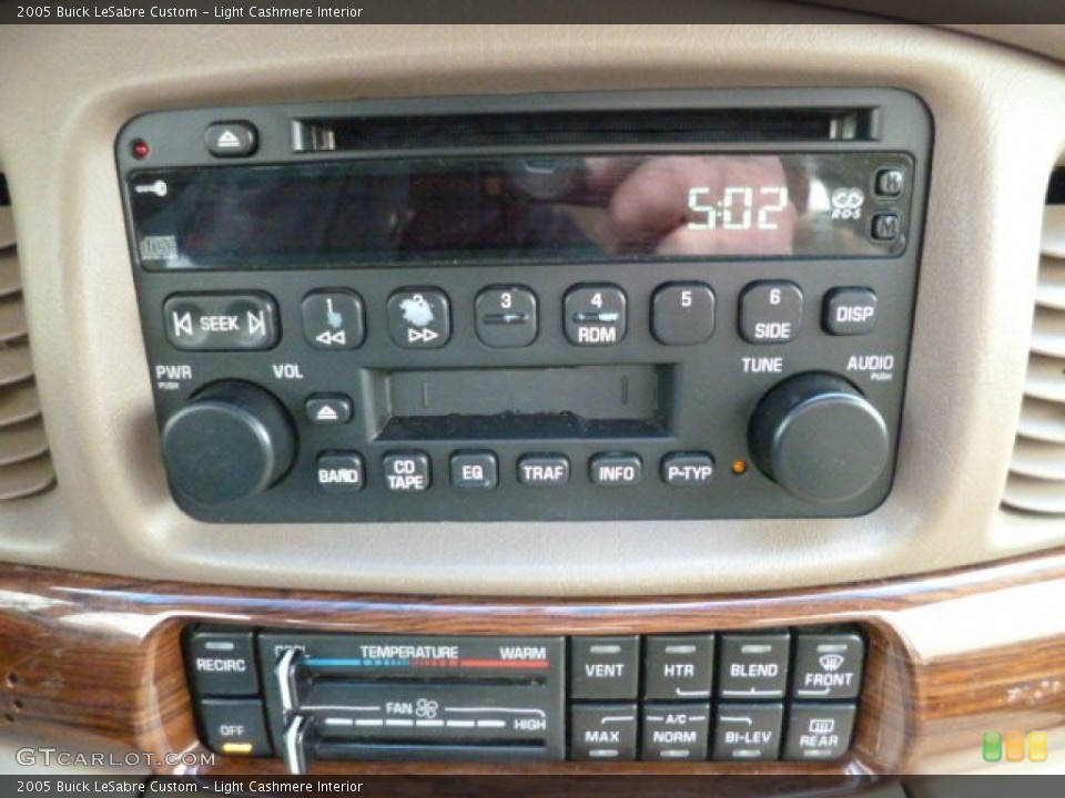 Light Cashmere Interior Controls for the 2005 Buick LeSabre Custom #79041596