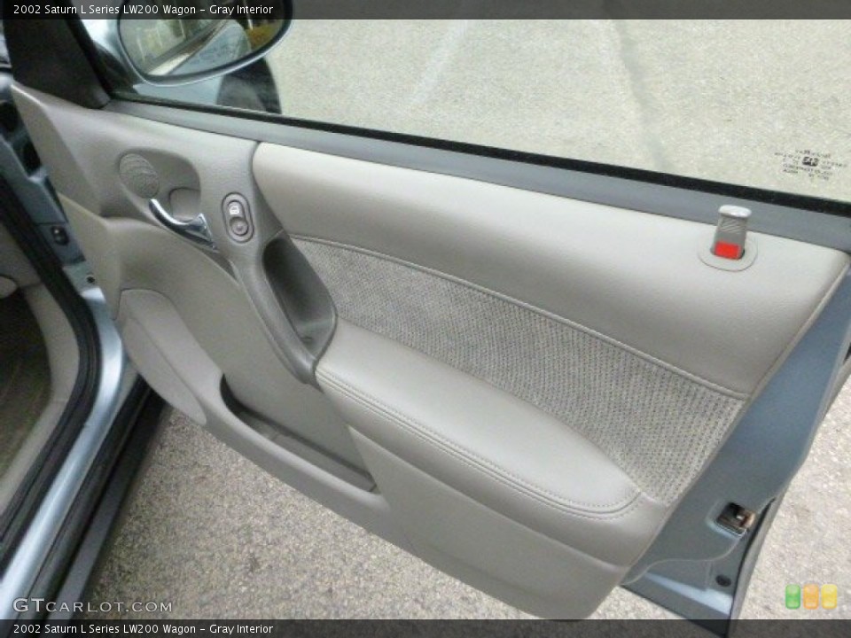 Gray Interior Door Panel for the 2002 Saturn L Series LW200 Wagon #79041886