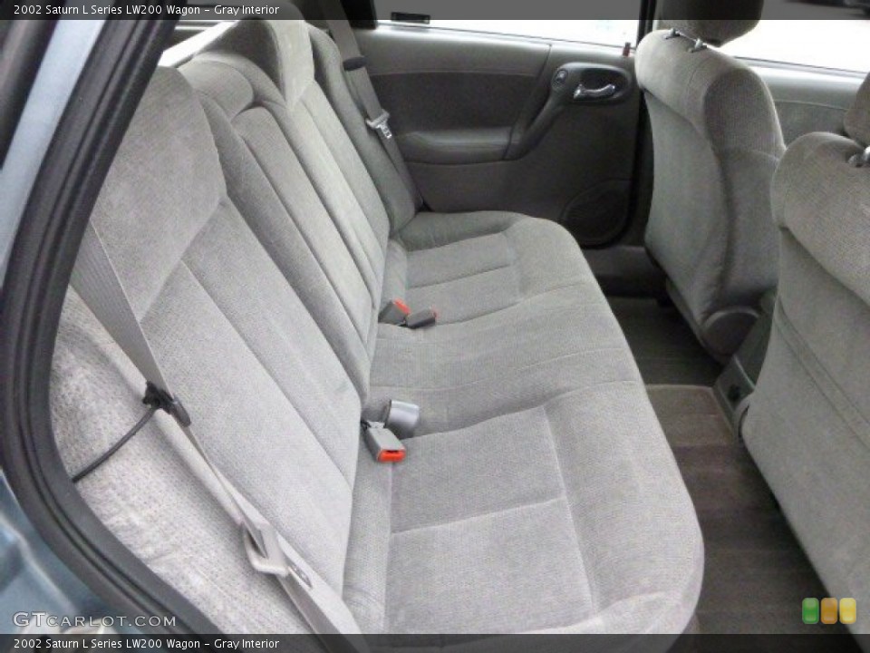 Gray Interior Rear Seat for the 2002 Saturn L Series LW200 Wagon #79041912