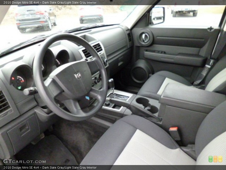 Dark Slate Gray/Light Slate Gray Interior Prime Interior for the 2010 Dodge Nitro SE 4x4 #79041914