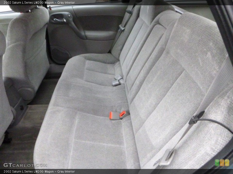Gray Interior Rear Seat for the 2002 Saturn L Series LW200 Wagon #79041972