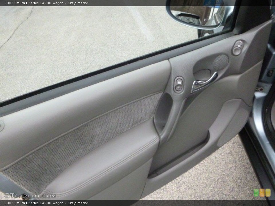 Gray Interior Door Panel for the 2002 Saturn L Series LW200 Wagon #79042027