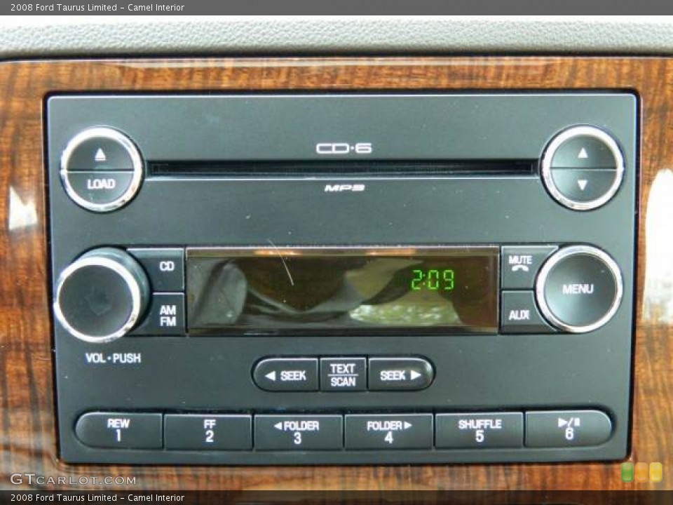 Camel Interior Audio System for the 2008 Ford Taurus Limited #79042669