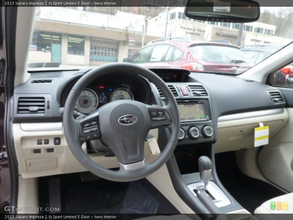 Ivory Interior Dashboard for the 2013 Subaru Impreza 2.0i Sport Limited 5 Door #79042891