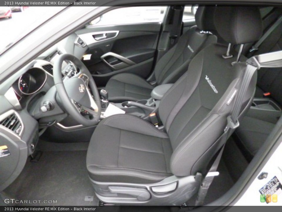 Black Interior Front Seat for the 2013 Hyundai Veloster RE:MIX Edition #79043503