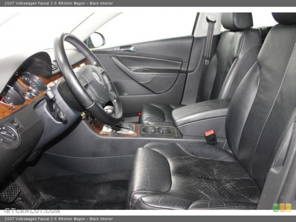 Black Interior Photo for the 2007 Volkswagen Passat 3.6 4Motion Wagon #79044412