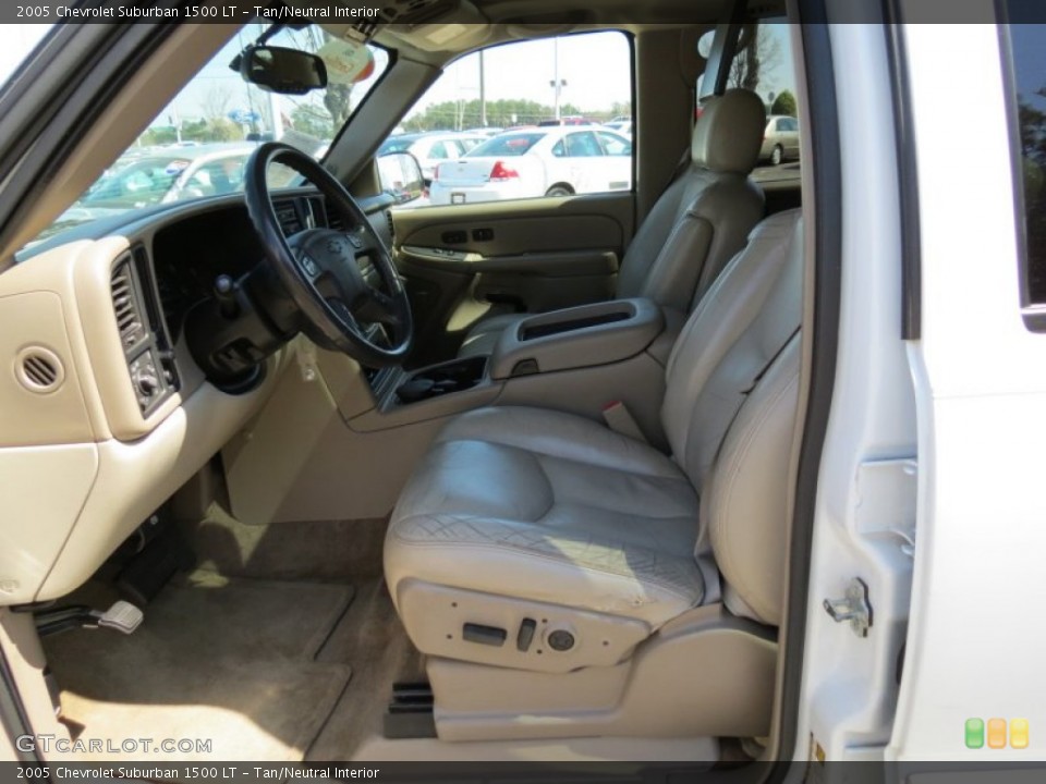 Tan/Neutral Interior Photo for the 2005 Chevrolet Suburban 1500 LT #79045759