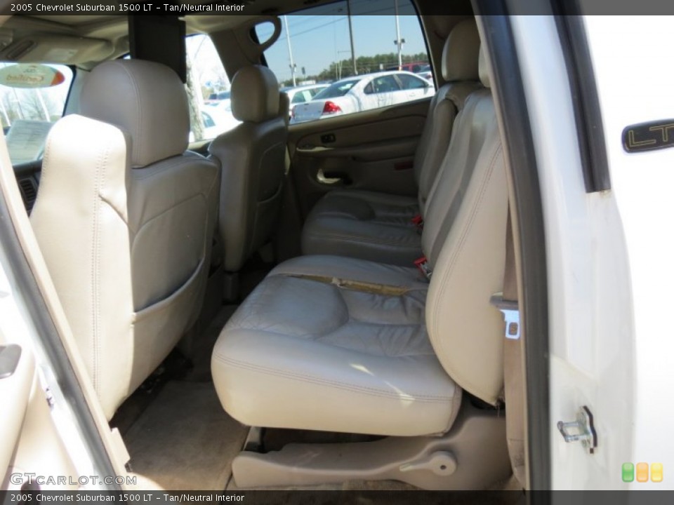 Tan/Neutral Interior Rear Seat for the 2005 Chevrolet Suburban 1500 LT #79045840