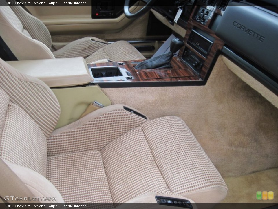Saddle Interior Photo for the 1985 Chevrolet Corvette Coupe #79046273