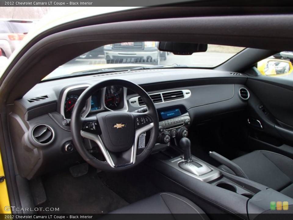Black Interior Dashboard for the 2012 Chevrolet Camaro LT Coupe #79046653
