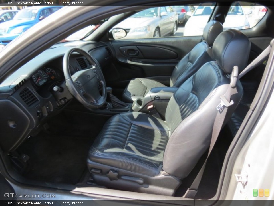 Ebony Interior Photo for the 2005 Chevrolet Monte Carlo LT #79047763