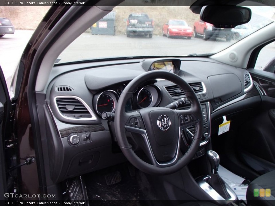 Ebony Interior Dashboard for the 2013 Buick Encore Convenience #79048473
