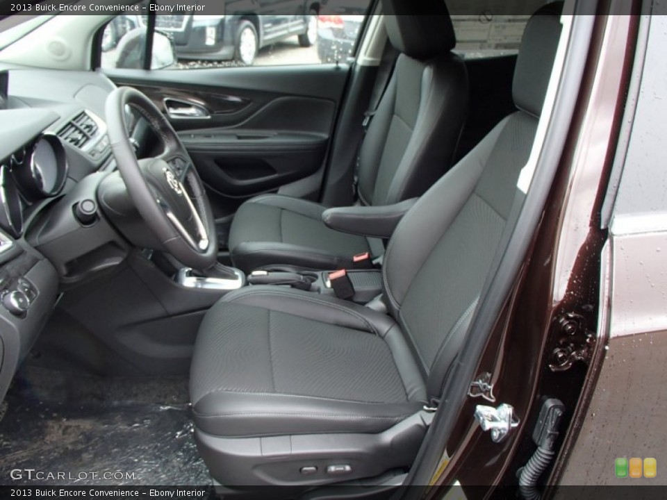 Ebony Interior Photo for the 2013 Buick Encore Convenience #79048487
