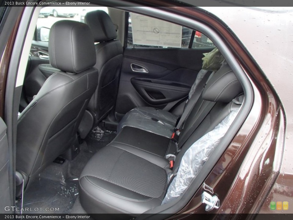 Ebony Interior Rear Seat for the 2013 Buick Encore Convenience #79048525
