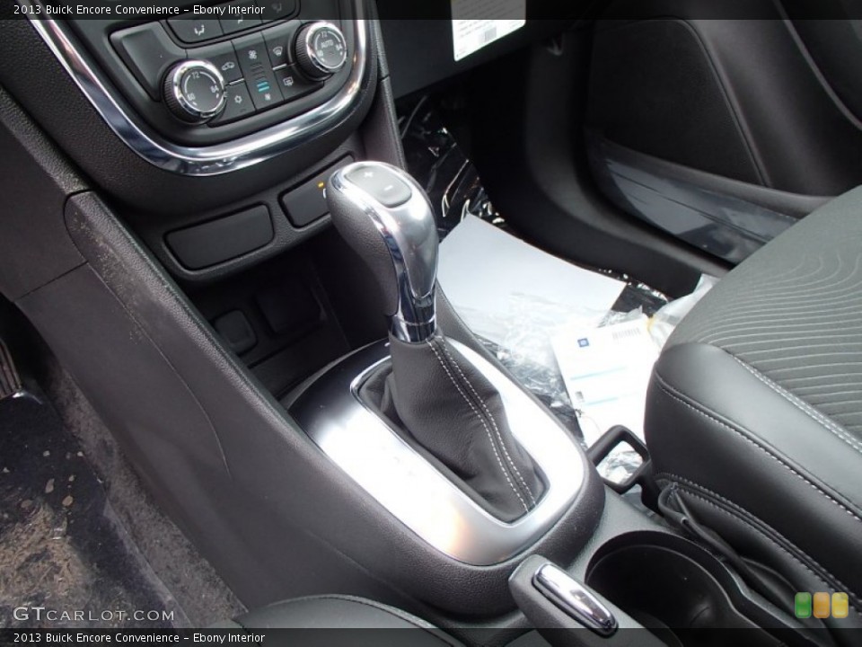 Ebony Interior Transmission for the 2013 Buick Encore Convenience #79048597