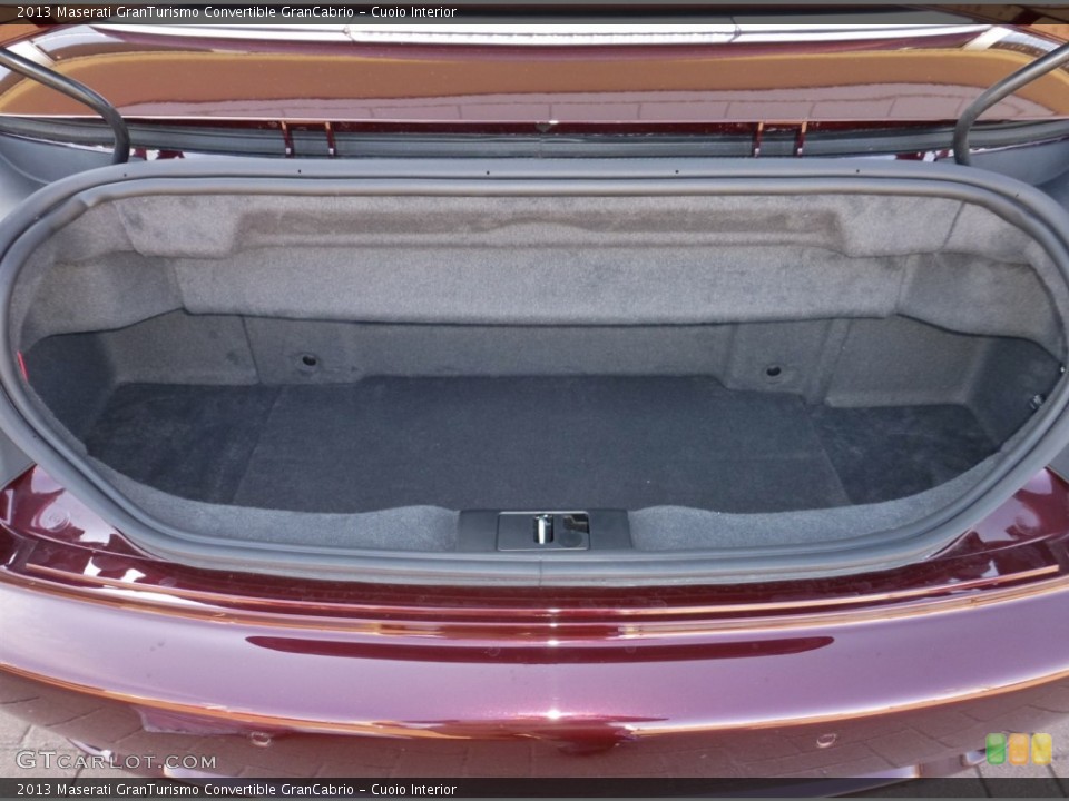 Cuoio Interior Trunk for the 2013 Maserati GranTurismo Convertible GranCabrio #79048724
