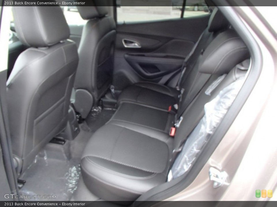 Ebony Interior Rear Seat for the 2013 Buick Encore Convenience #79048891
