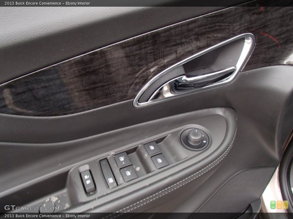 Ebony Interior Controls for the 2013 Buick Encore Convenience #79048909