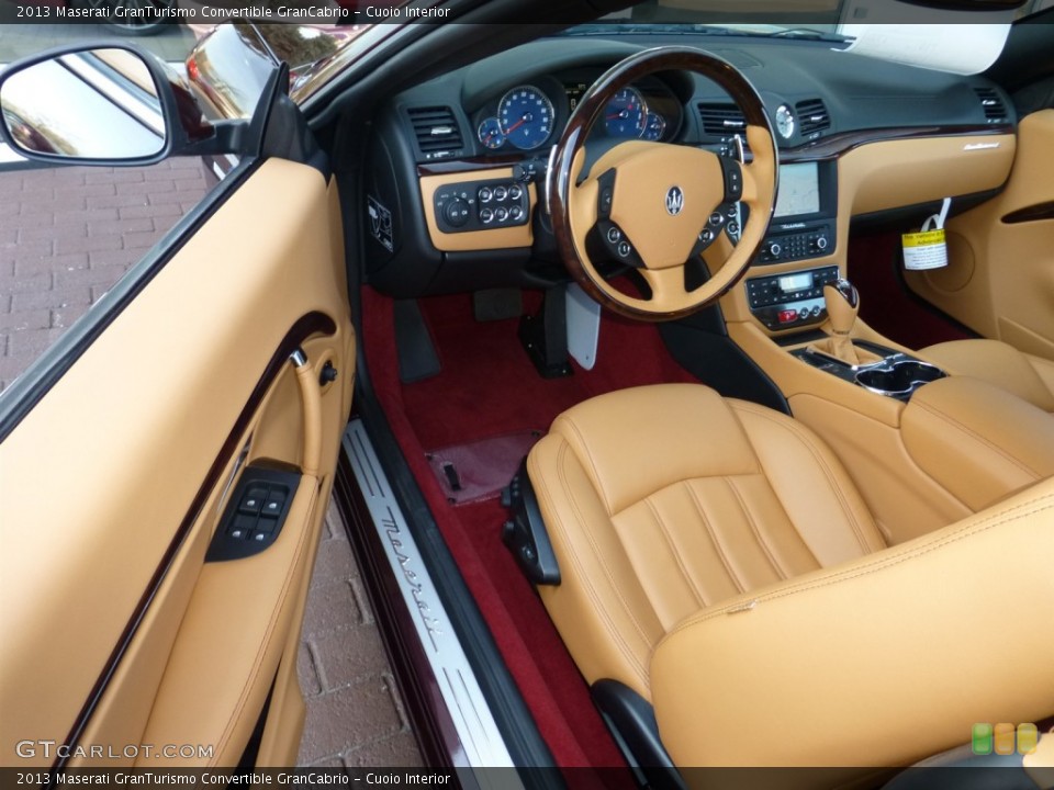 Cuoio Interior Photo for the 2013 Maserati GranTurismo Convertible GranCabrio #79048975