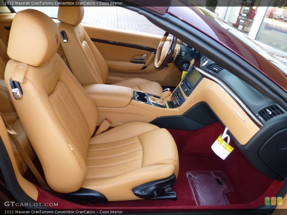 Cuoio Interior Photo for the 2013 Maserati GranTurismo Convertible GranCabrio #79049470