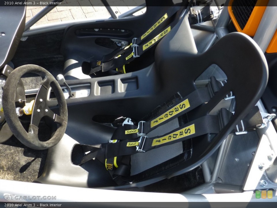 Black Interior Front Seat for the 2010 Ariel Atom 3 #79051021