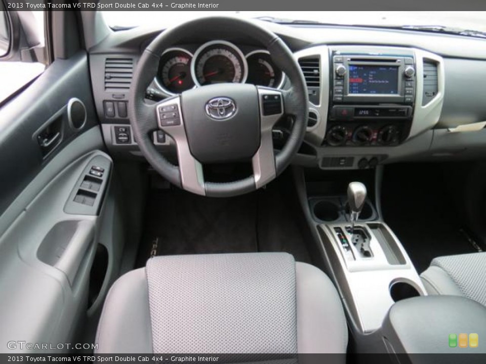 Graphite Interior Dashboard for the 2013 Toyota Tacoma V6 TRD Sport Double Cab 4x4 #79051106