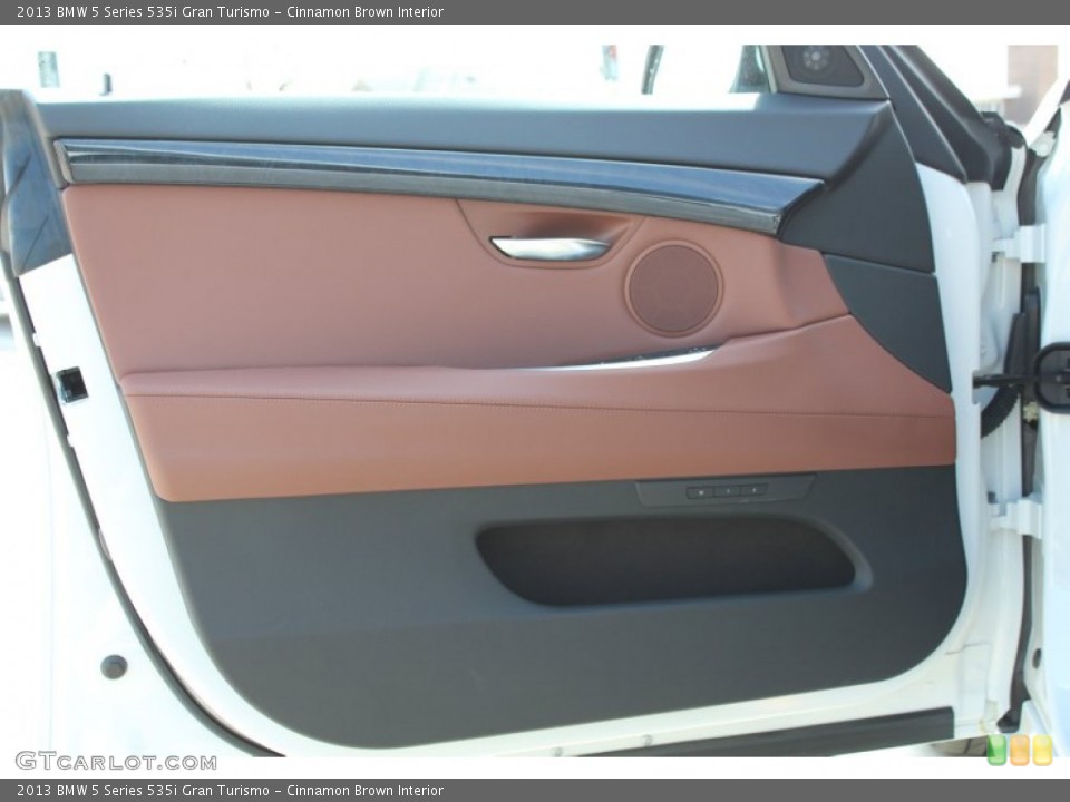 Cinnamon Brown Interior Door Panel for the 2013 BMW 5 Series 535i Gran Turismo #79051852