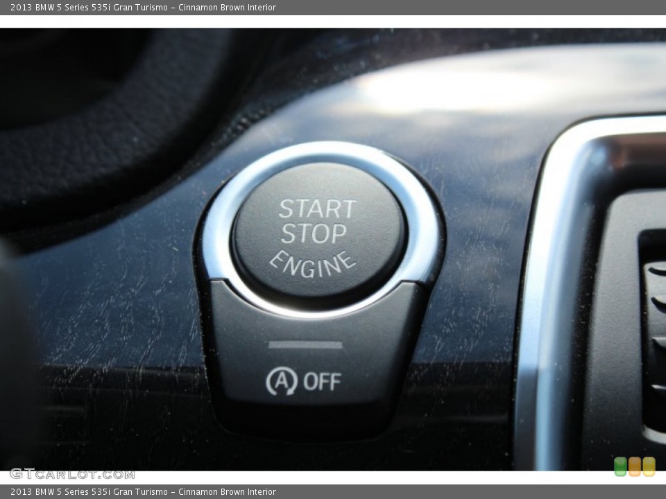 Cinnamon Brown Interior Controls for the 2013 BMW 5 Series 535i Gran Turismo #79051960