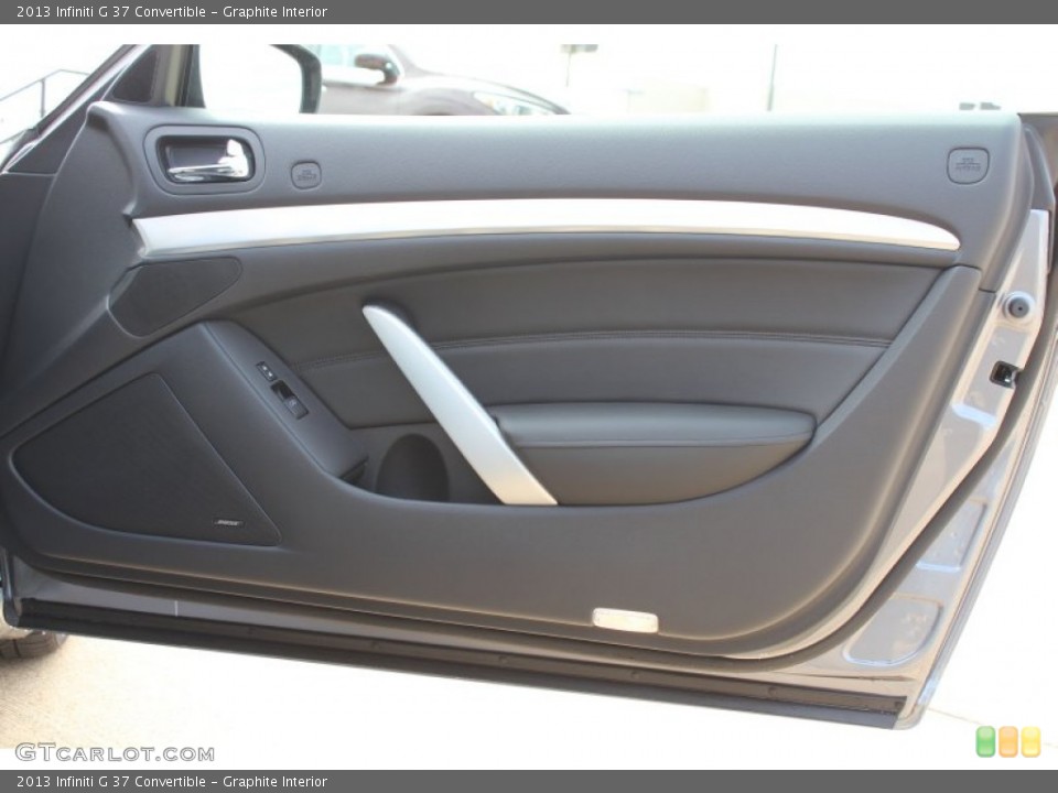 Graphite Interior Door Panel for the 2013 Infiniti G 37 Convertible #79052926