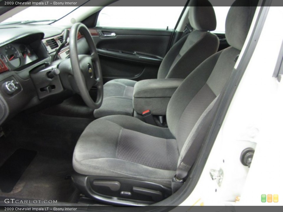 Ebony Interior Photo for the 2009 Chevrolet Impala LT #79054548