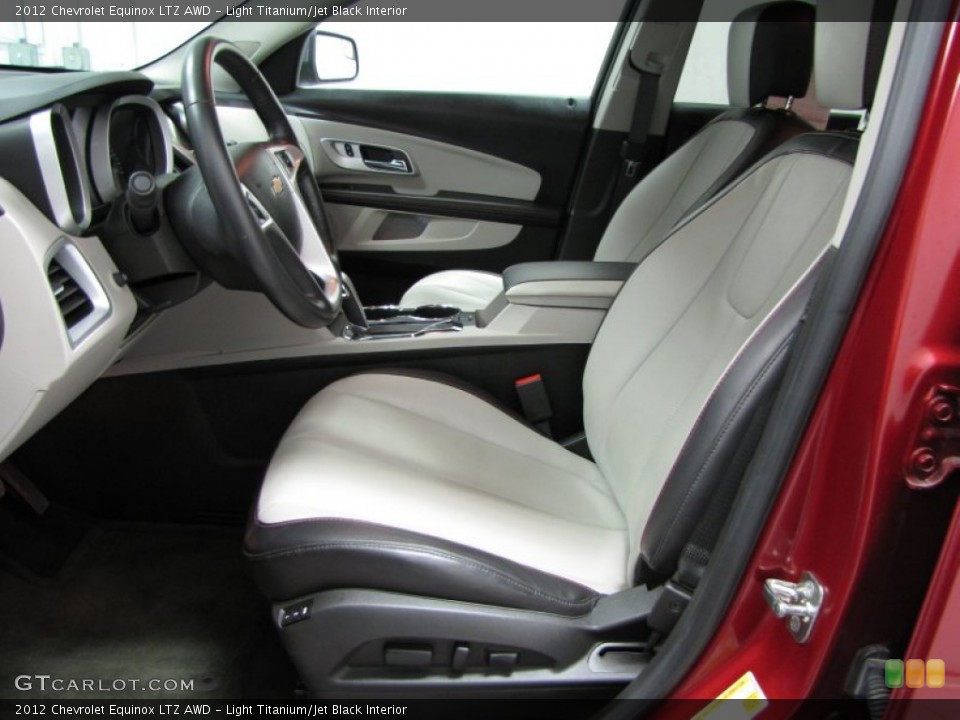 Light Titanium/Jet Black Interior Photo for the 2012 Chevrolet Equinox LTZ AWD #79055395