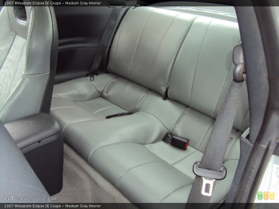 Medium Gray Interior Rear Seat for the 2007 Mitsubishi Eclipse SE Coupe #79056613