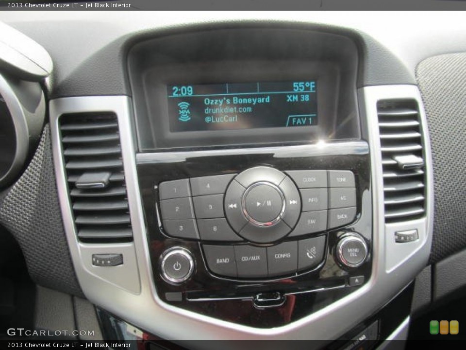 Jet Black Interior Controls for the 2013 Chevrolet Cruze LT #79060450
