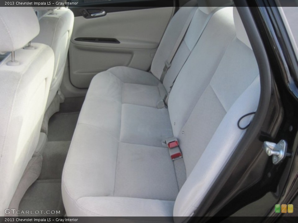 Gray Interior Rear Seat for the 2013 Chevrolet Impala LS #79060690
