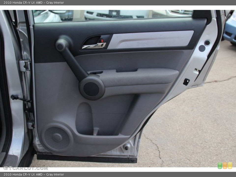 Gray Interior Door Panel for the 2010 Honda CR-V LX AWD #79061156