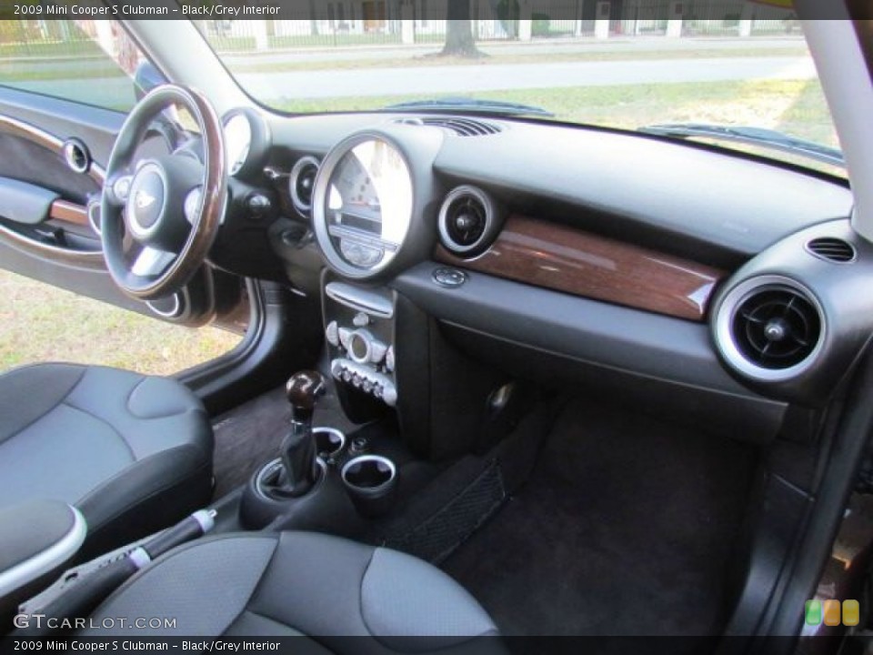 Black/Grey Interior Dashboard for the 2009 Mini Cooper S Clubman #79062636