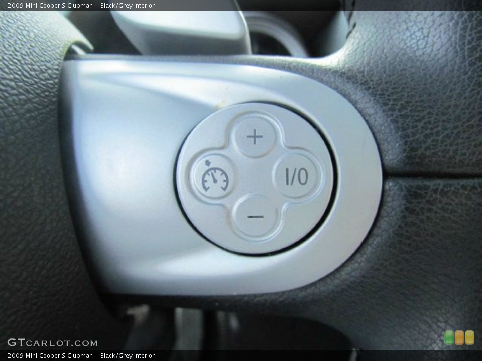 Black/Grey Interior Controls for the 2009 Mini Cooper S Clubman #79063039