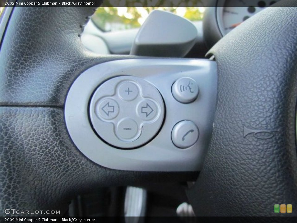 Black/Grey Interior Controls for the 2009 Mini Cooper S Clubman #79063084