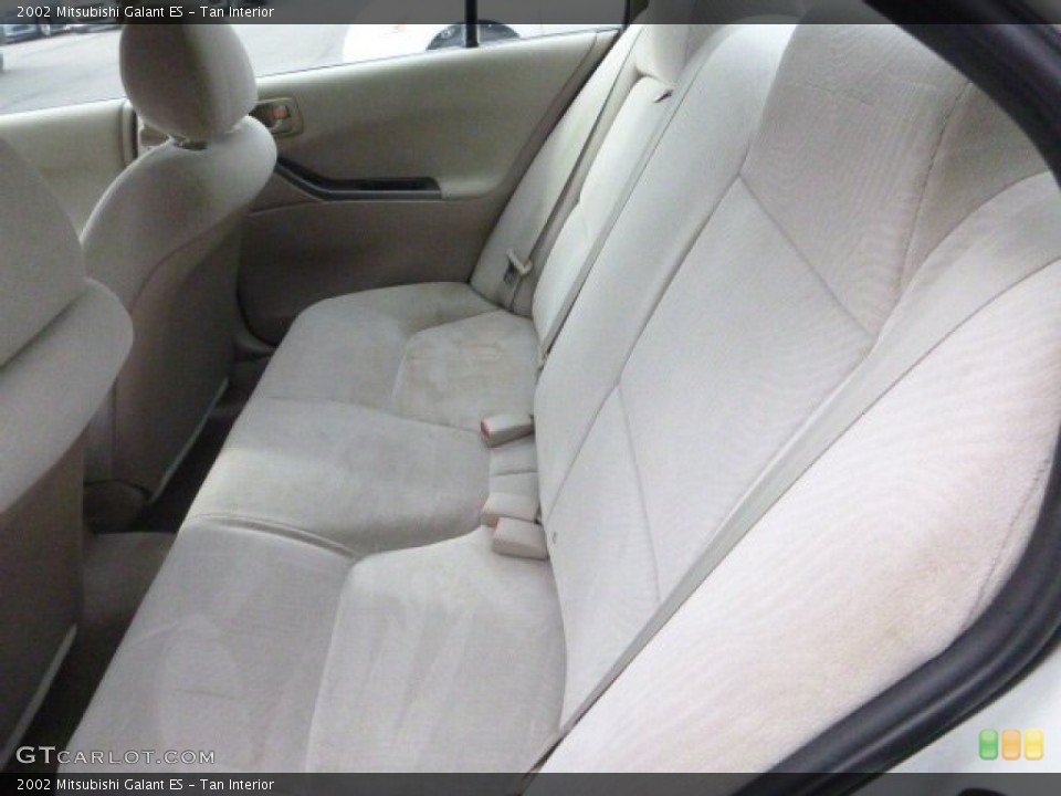 Tan Interior Rear Seat for the 2002 Mitsubishi Galant ES #79065667