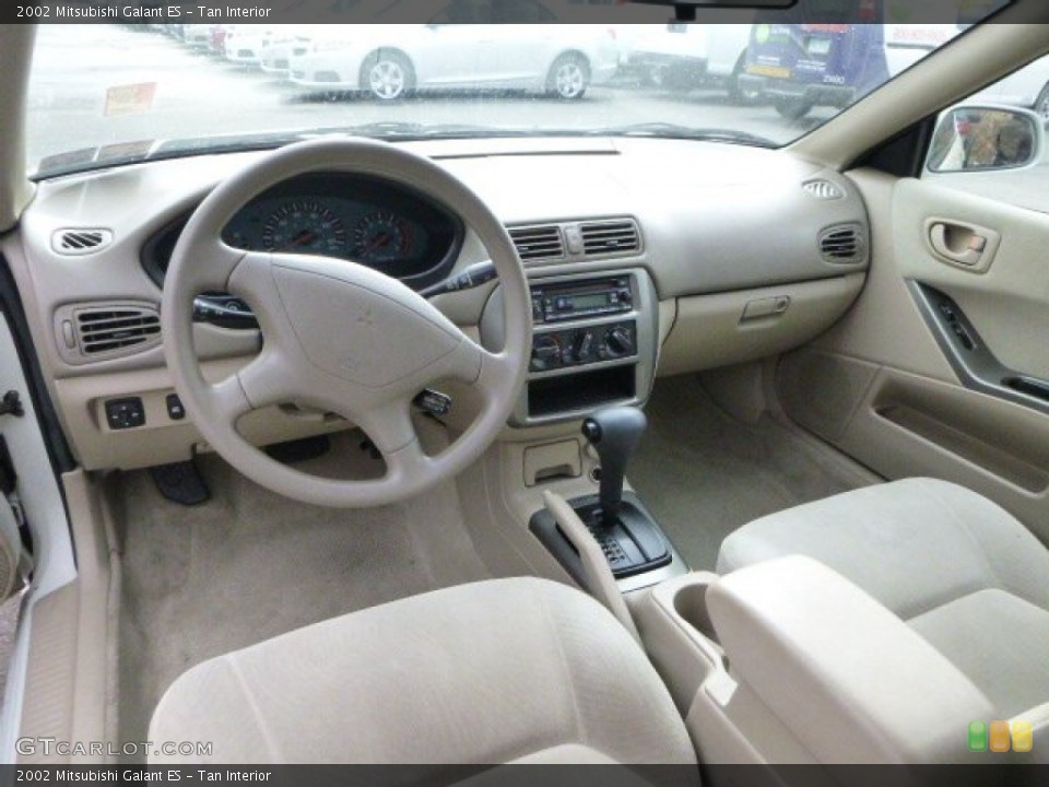 Tan 2002 Mitsubishi Galant Interiors