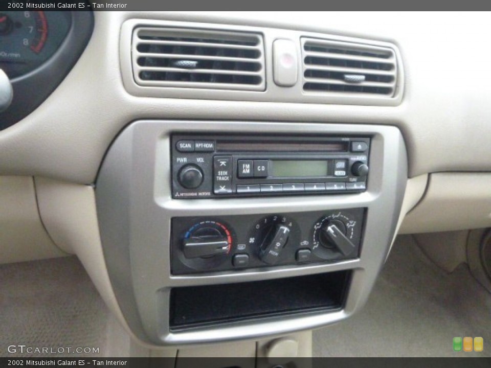 Tan Interior Controls for the 2002 Mitsubishi Galant ES #79065728