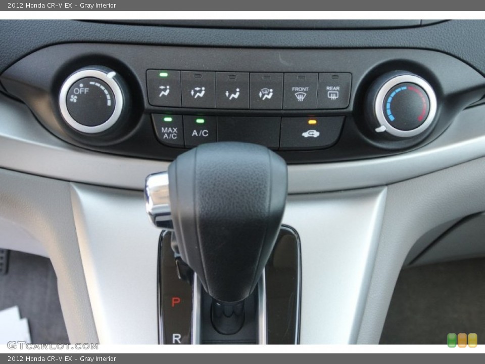 Gray Interior Controls for the 2012 Honda CR-V EX #79066003