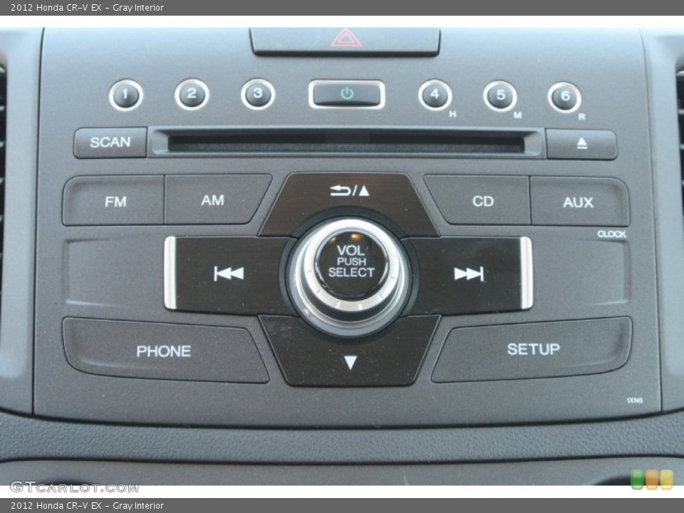 Gray Interior Controls for the 2012 Honda CR-V EX #79066024