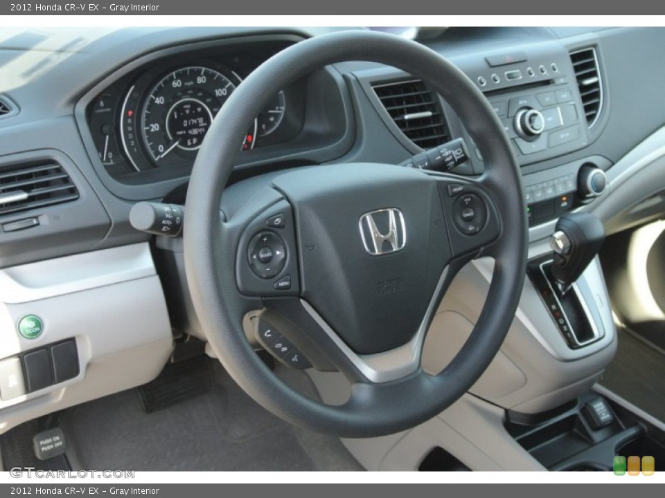 Gray Interior Steering Wheel for the 2012 Honda CR-V EX #79066202