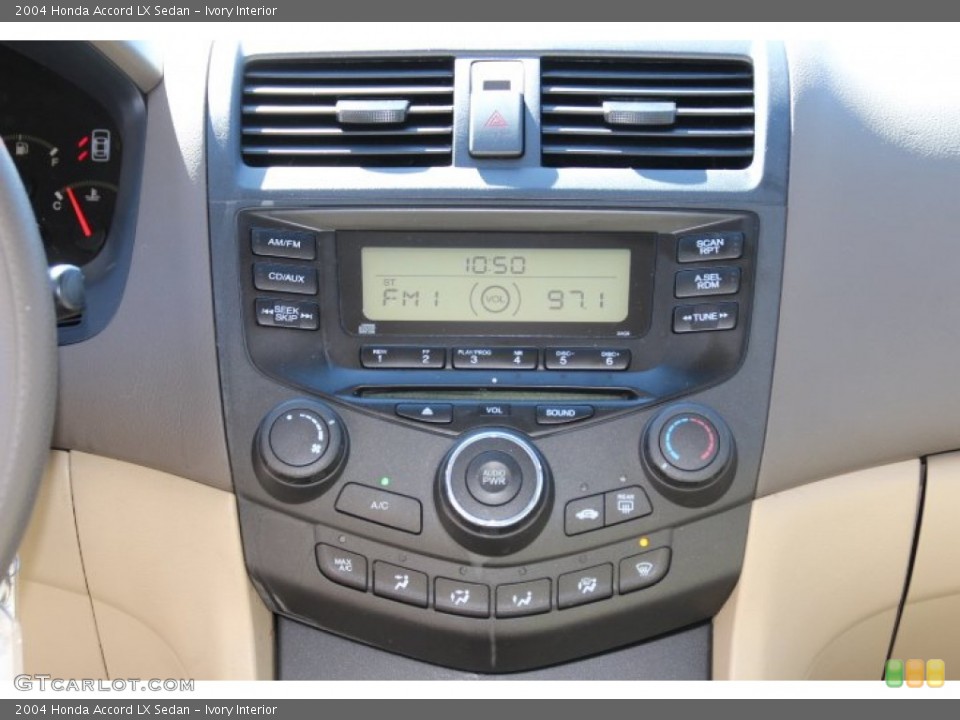 Ivory Interior Controls for the 2004 Honda Accord LX Sedan #79066276